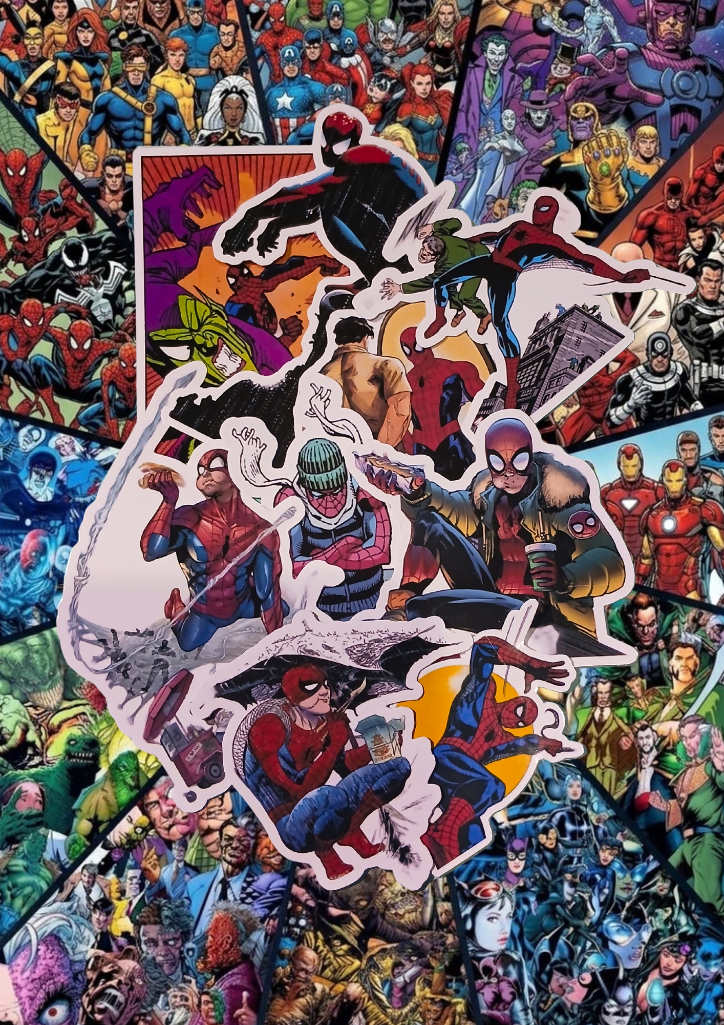Stickers de Homem-Aranha